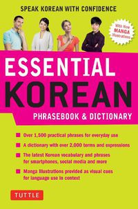 Cover image for Essential Korean Phrasebook & Dictionary: Speak Korean with Confidence