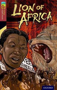 Cover image for Oxford Reading Tree TreeTops Graphic Novels: Level 15: Lion Of Africa