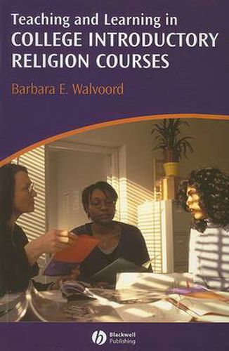 Teaching and Learning in College Introductory Religion Courses