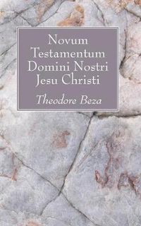 Cover image for Novum Testamentum Domini Nostri Jesu Christi