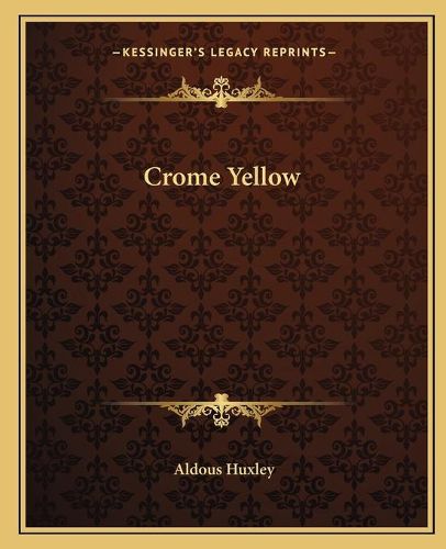 Cover image for Crome Yellow