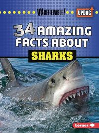 Cover image for 34 Amazing Facts about Sharks