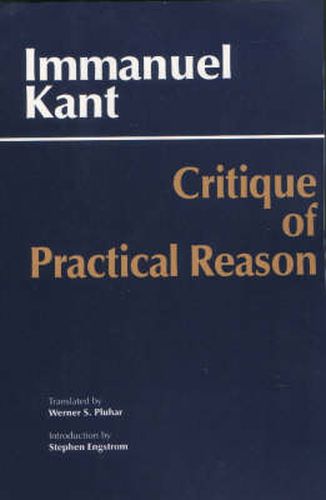 Cover image for Critique of Practical Reason