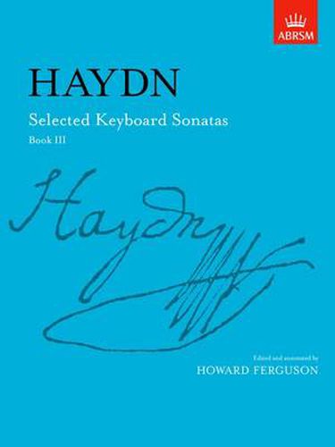 Cover image for Selected Keyboard Sonatas Book III