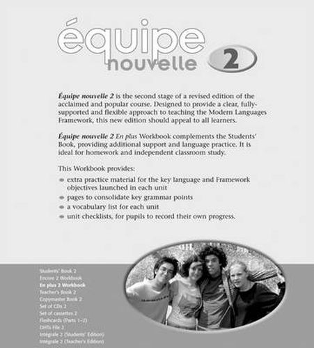 Cover image for Equipe nouvelle: 2: En Plus Workbook