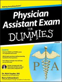 Cover image for Physician Assistant Exam For Dummies: with CD