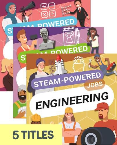 Cover image for Steam-Powered Jobs (Set of 5)
