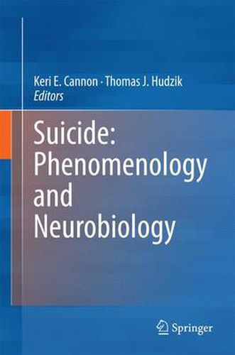 Cover image for Suicide: Phenomenology and Neurobiology