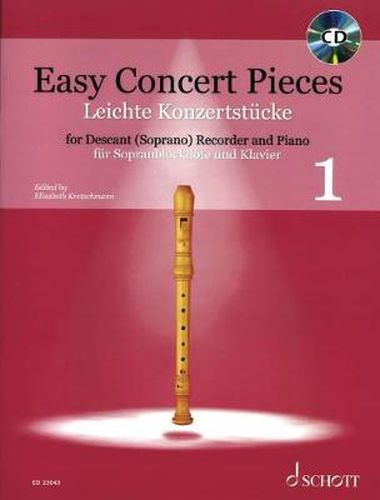 Cover image for Easy Concert Pieces Band 1: 30 Pieces from 5 Centuries