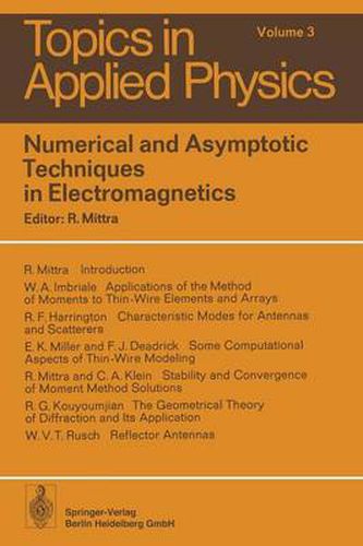 Cover image for Numerical and Asymptotic Techniques in Electromagnetics