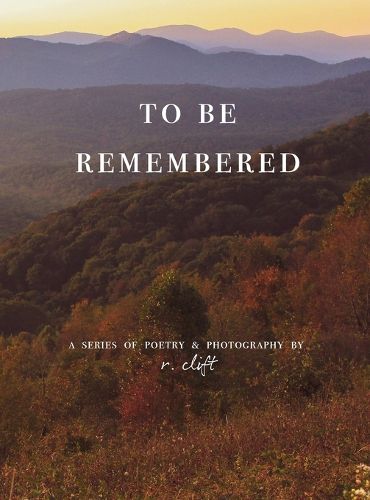 Cover image for to be remembered