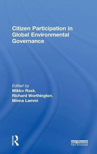 Cover image for Citizen Participation in Global Environmental Governance