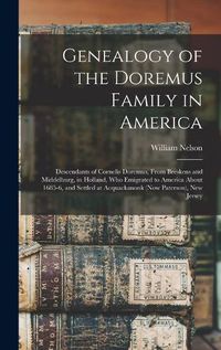 Cover image for Genealogy of the Doremus Family in America