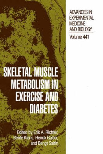 Cover image for Skeletal Muscle Metabolism in Exercise and Diabetes