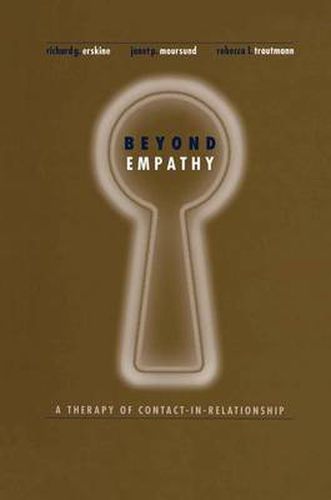 Cover image for Beyond Empathy: A Therapy of Contact-in-Relationship