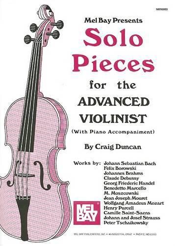 Cover image for Solo Pieces Advanced Violinist