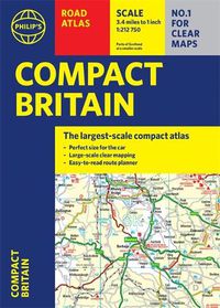 Cover image for Philip's Compact Britain Road Atlas: (Flexi A5)