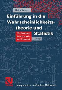 Cover image for Einfuhrung in Die Wahrscheinlichkeitstheorie Und Statistik