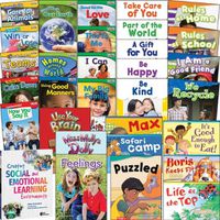 Cover image for Social Emotional 31-Book Set with Shell Book: Grades K-1