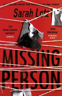 Cover image for Missing Person: 'I can feel sorry sometimes when a books ends. Missing Person was one of those books' - Stephen King