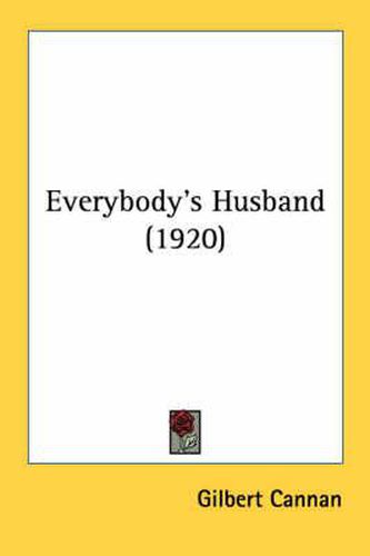 Cover image for Everybody's Husband (1920)