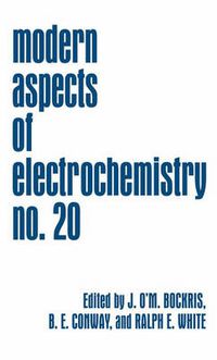 Cover image for Modern Aspects of Electrochemistry No. 20