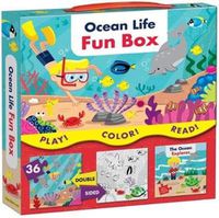 Cover image for Ocean Life Fun Box: Includes a Storybook and a 2-in-1 puzzle