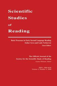 Cover image for Basic Processes in Early Second Language Reading: A Special Issue of scientific Studies of Reading