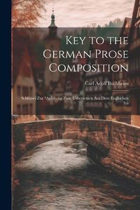 Cover image for Key to the German Prose Composition