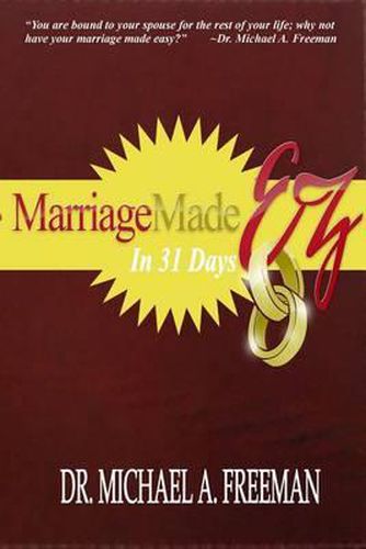 Cover image for Marriage Made EZ in 31 Days