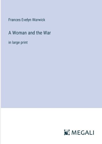 Cover image for A Woman and the War