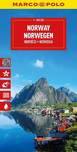 Cover image for Norway Marco Polo Map