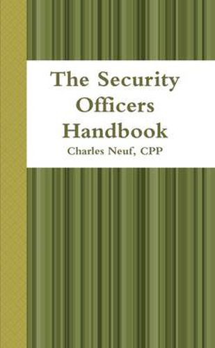 The Security Officers Handbook