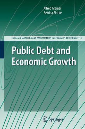 Cover image for Public Debt and Economic Growth