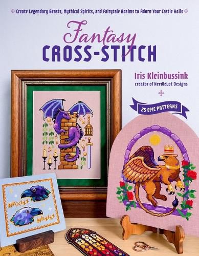 Cover image for Fantasy Cross-Stitch