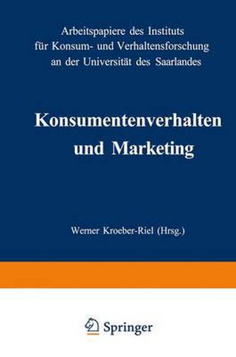 Cover image for Konsumentenverhalten und Marketing
