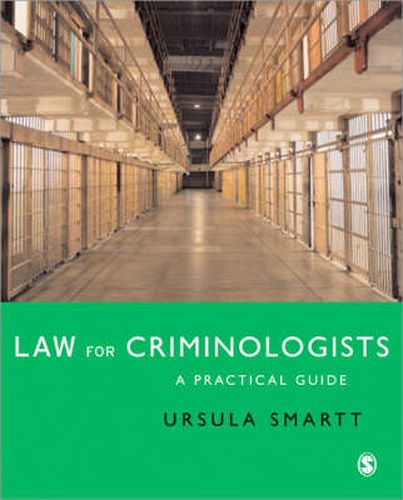 Cover image for Law for Criminologists: A Practical Guide