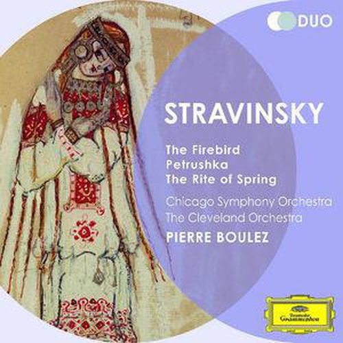 Cover image for Stravinsky Firebird Rite Of Spring Petrushka