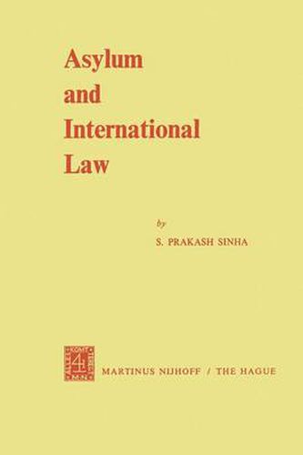 Cover image for Asylum and International Law