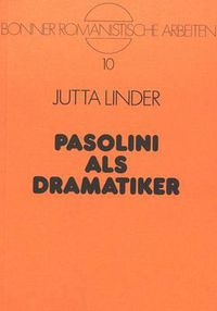 Cover image for Pasolini ALS Dramatiker