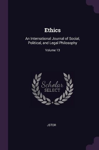 Cover image for Ethics