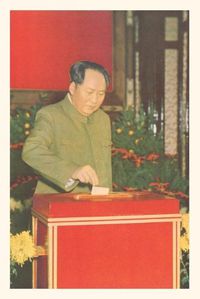 Cover image for Vintage Journal Mao Tse Tung Voting