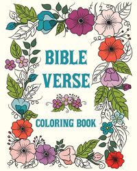 Cover image for Bible Verse Coloring Book for Girls