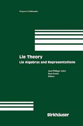 Cover image for Lie Theory: Lie Algebras and Representations