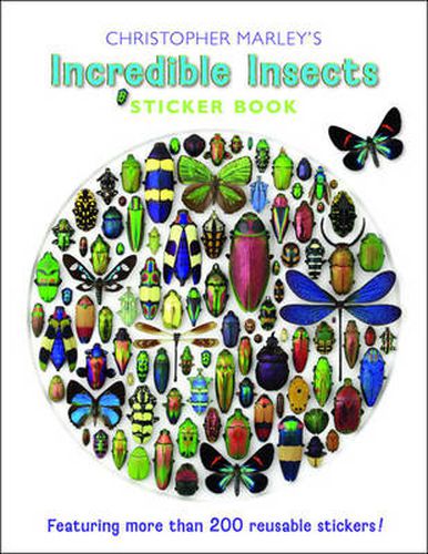 Cover image for Christopher Marley's Incredible Insects Sticker Book