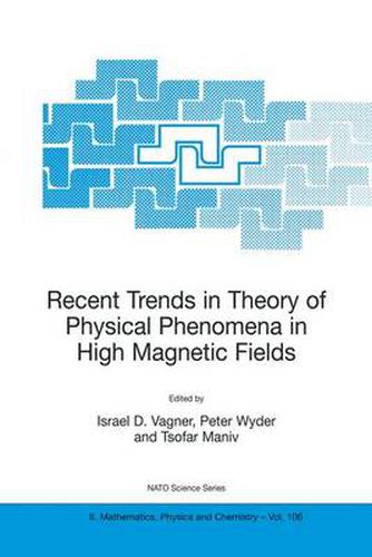 Cover image for Recent Trends in Theory of Physical Phenomena in High Magnetic Fields