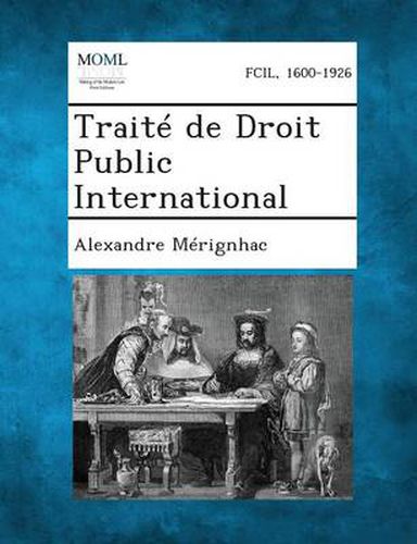 Cover image for Traite de Droit Public International