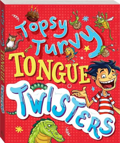 Cover image for Topsy Turvy Tongue Twisters (Silver Dolphin)