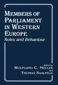 Cover image for Members of Parliament in Western Europe: Roles and Behaviour