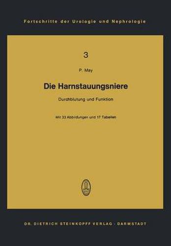 Cover image for Die Harnstauungsniere